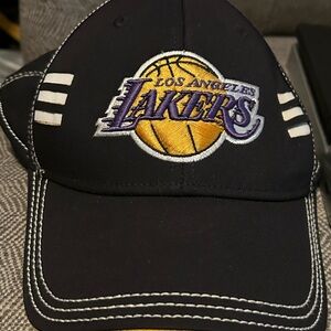 Vintage adidas nba lakers size L/Xl hat as is condition